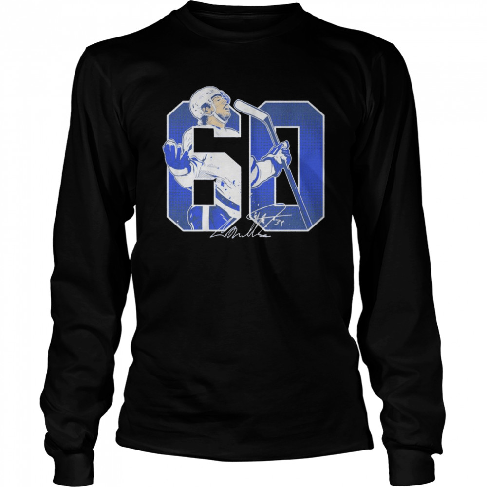 Auston Matthews 60 Goals shirt Long Sleeved T-shirt