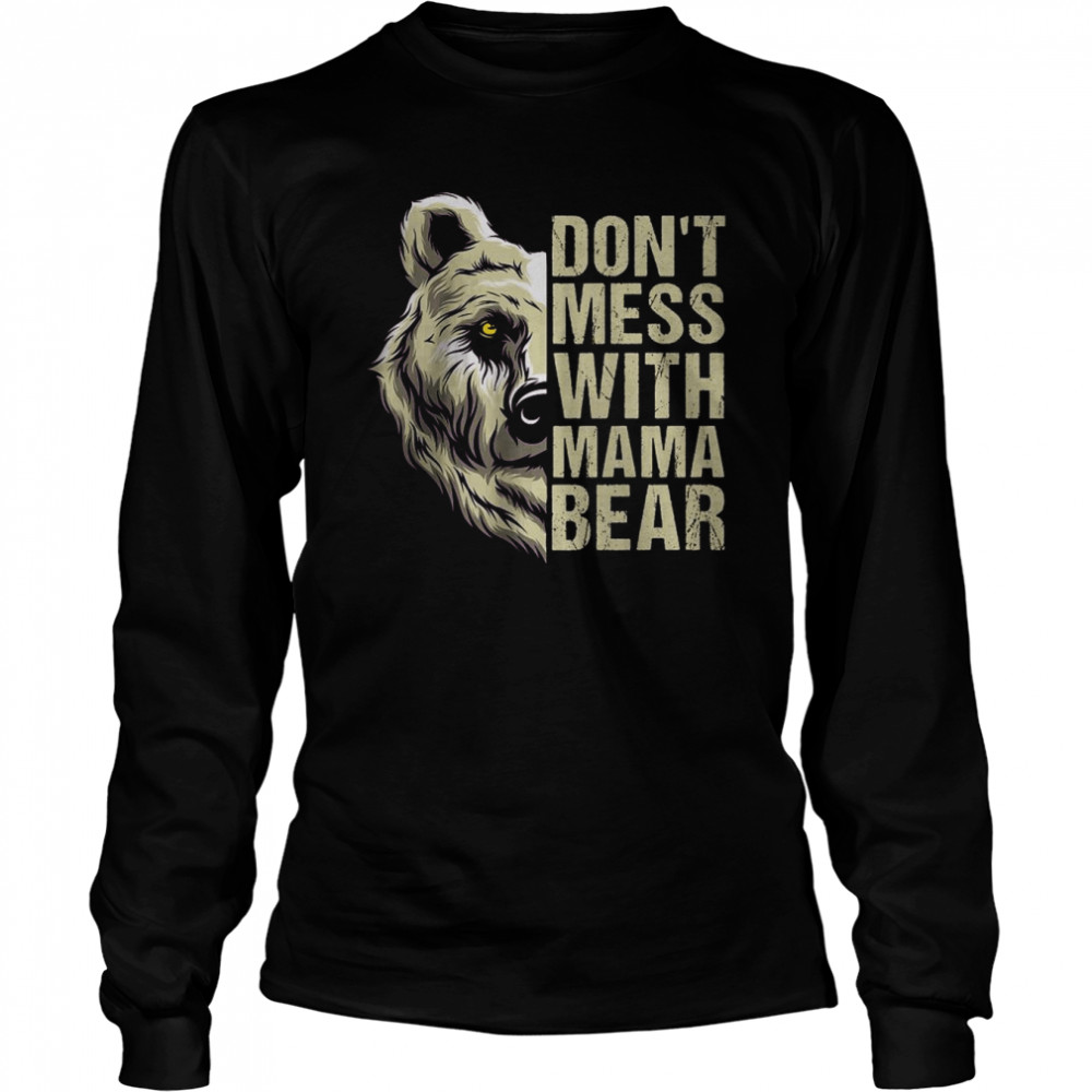 Don't Mess with Mama Bear - Women's Women's - Fitted / M / Heavy Metal