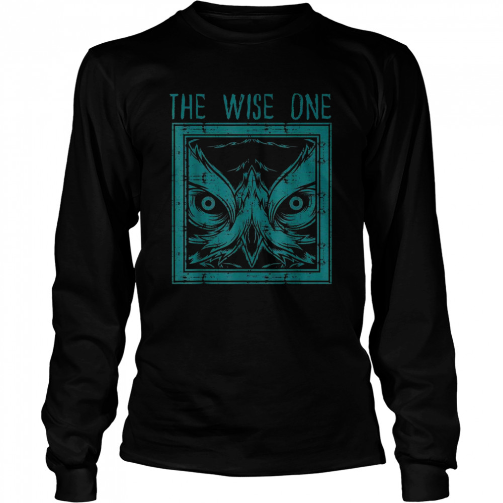Men’s Owl The Wise One  Long Sleeved T-shirt