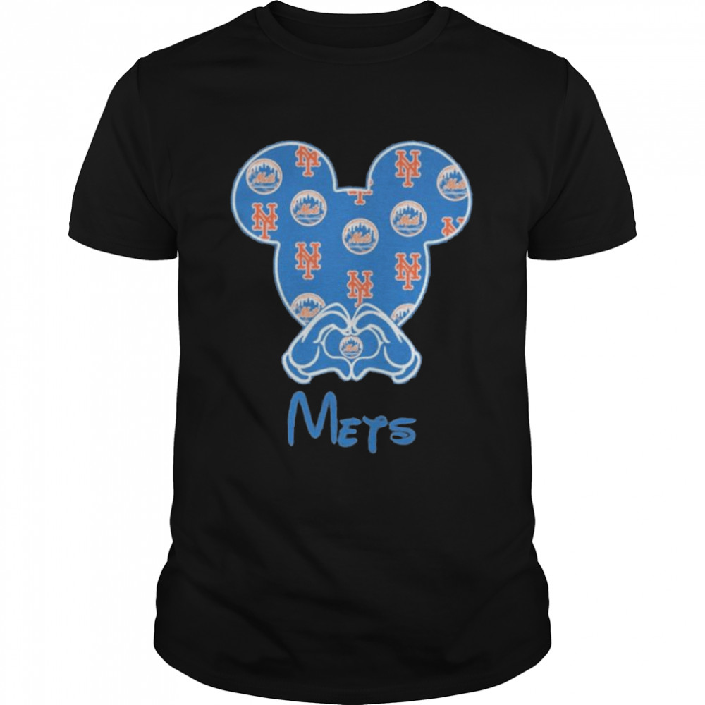 Mets mickey mouse logo shirt Classic Men's T-shirt
