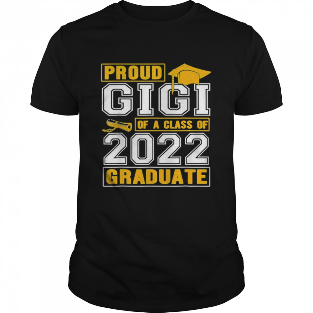 Proud gigI of a class of 2022 graduate senior 22 shirt Classic Men's T-shirt