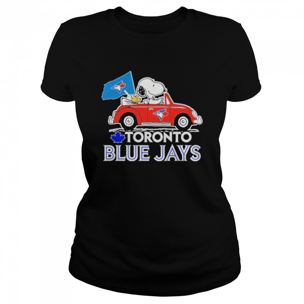 Snoopy and Woodstock toronto blue jays shirt Classic Women's T-shirt