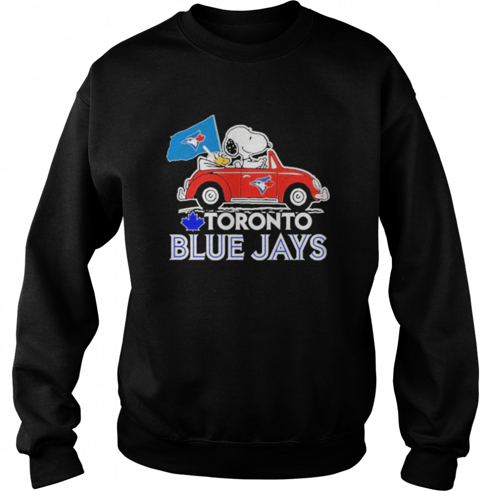 Snoopy and Woodstock toronto blue jays shirt Unisex Sweatshirt