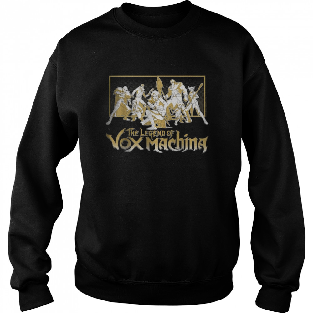 The Legend of Vox Machina Main Characters Fight Pose T- Unisex Sweatshirt