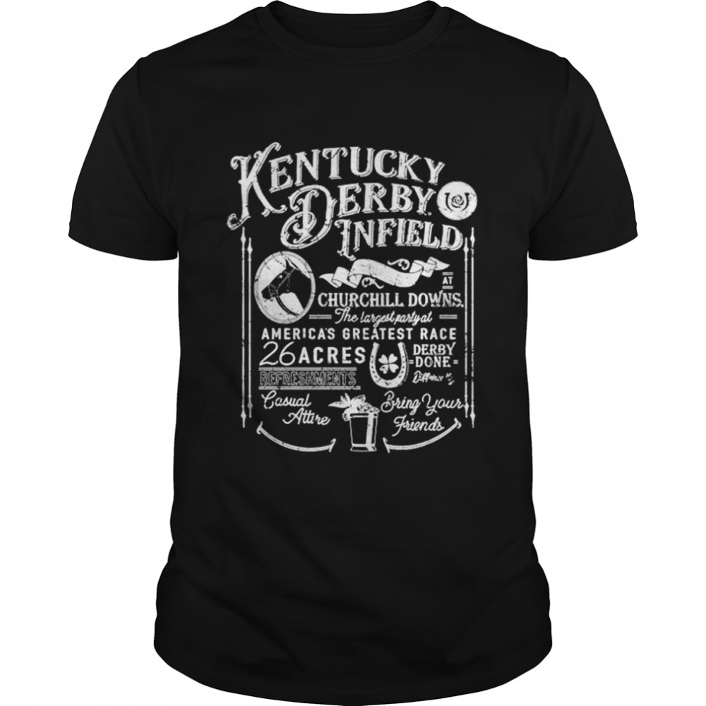 Ahead Kentucky Derby Infield 148 Forecastle shirt Classic Men's T-shirt