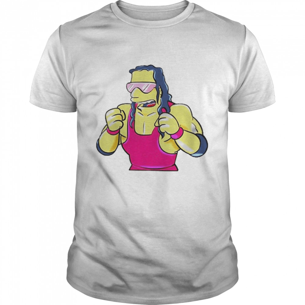 Bret Hart Sticker T- Classic Men's T-shirt