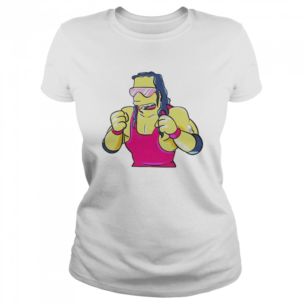 Bret Hart Sticker T- Classic Women's T-shirt