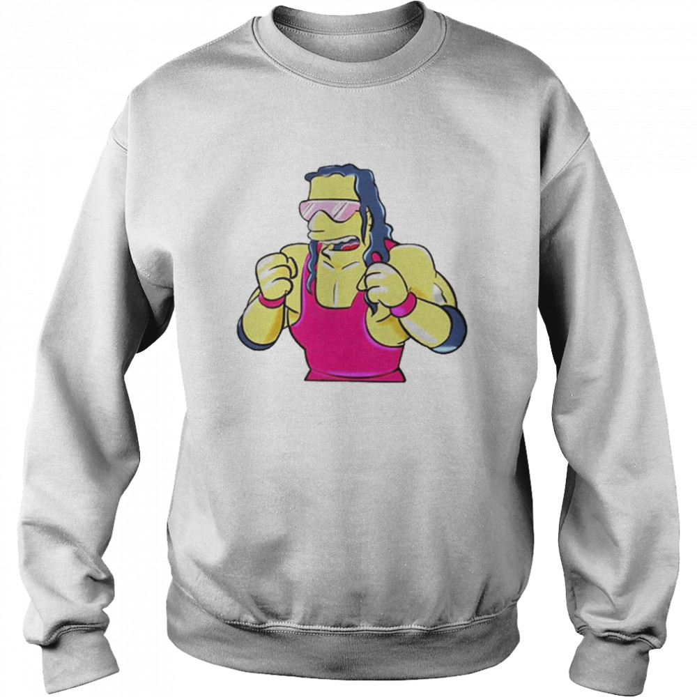 Bret Hart Sticker T- Unisex Sweatshirt