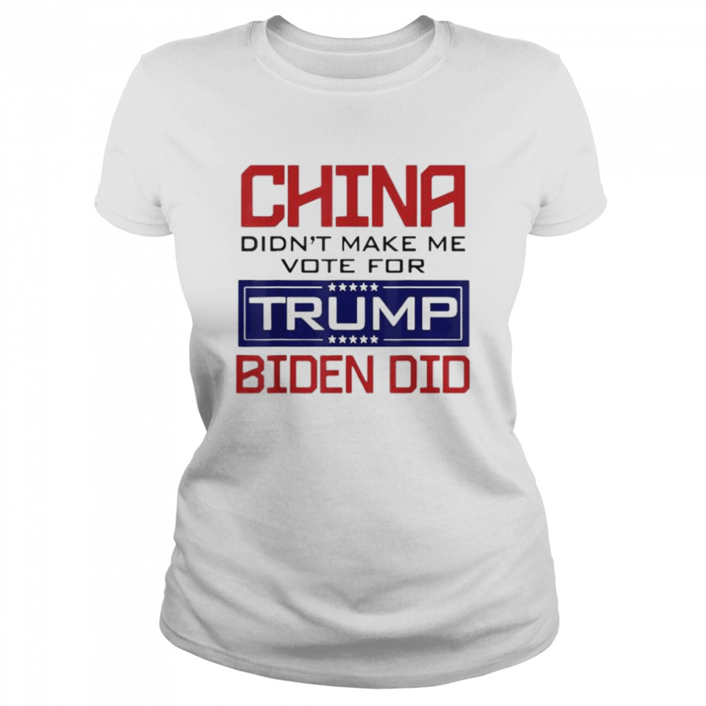 I want reparations from every morons that voted for this shirt Classic Women's T-shirt