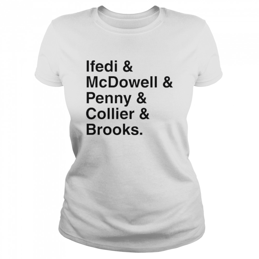 Ifedi & mcdowell & penny & collier & brooks seattle draft day shirt Classic Women's T-shirt