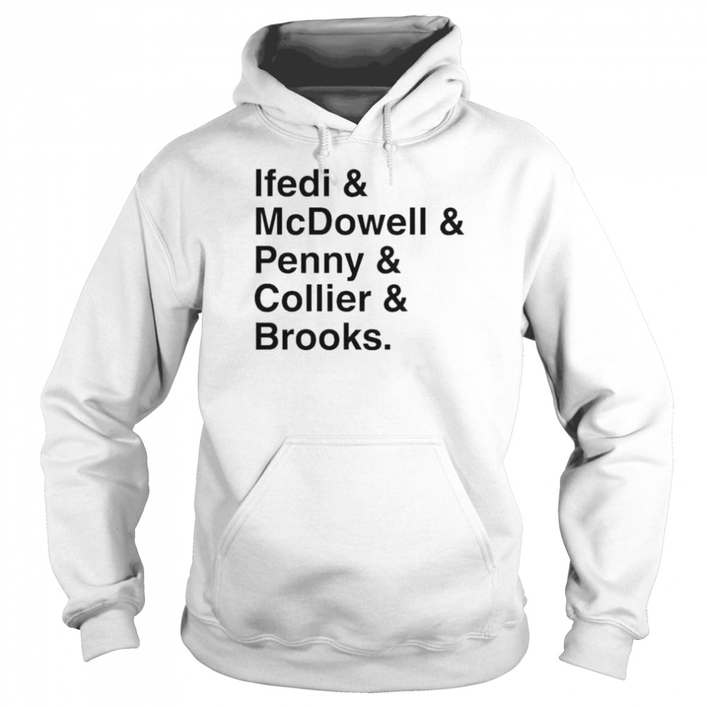 Ifedi & mcdowell & penny & collier & brooks seattle draft day shirt Unisex Hoodie