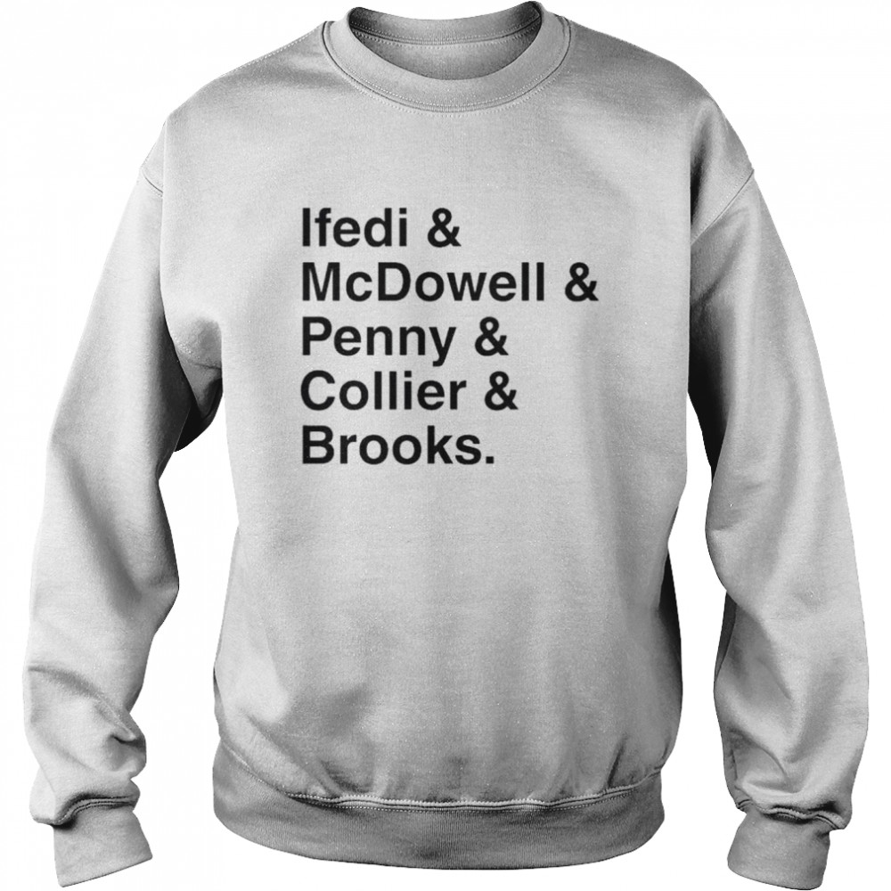 Ifedi & mcdowell & penny & collier & brooks seattle draft day shirt Unisex Sweatshirt