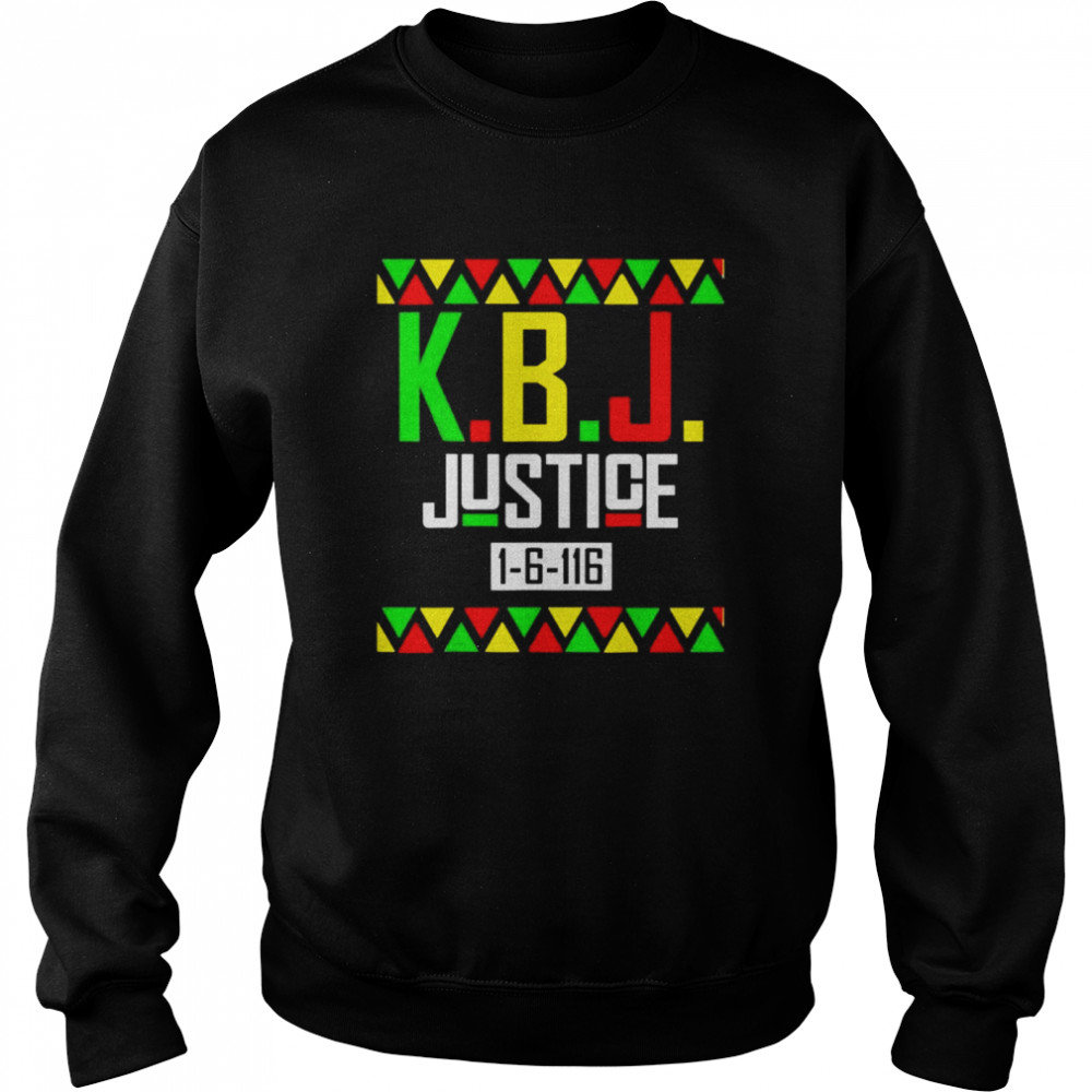 KetanjI brown jackson first african woman scotus 16116 shirt Unisex Sweatshirt