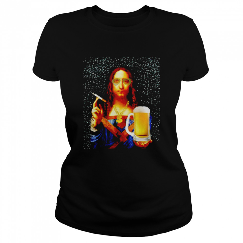 Leanardo Da vinci Party man Design shirt Classic Women's T-shirt