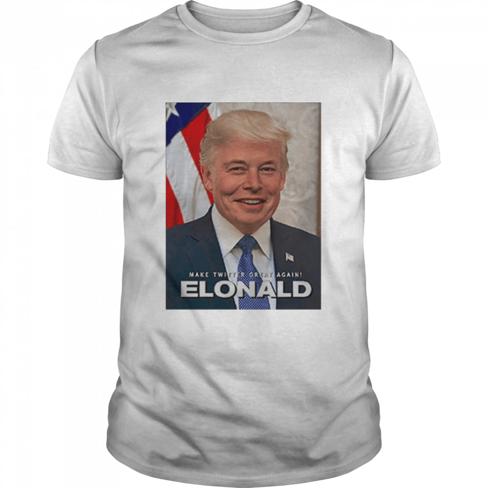 Make Twitter Great Again Elonald T- Classic Men's T-shirt