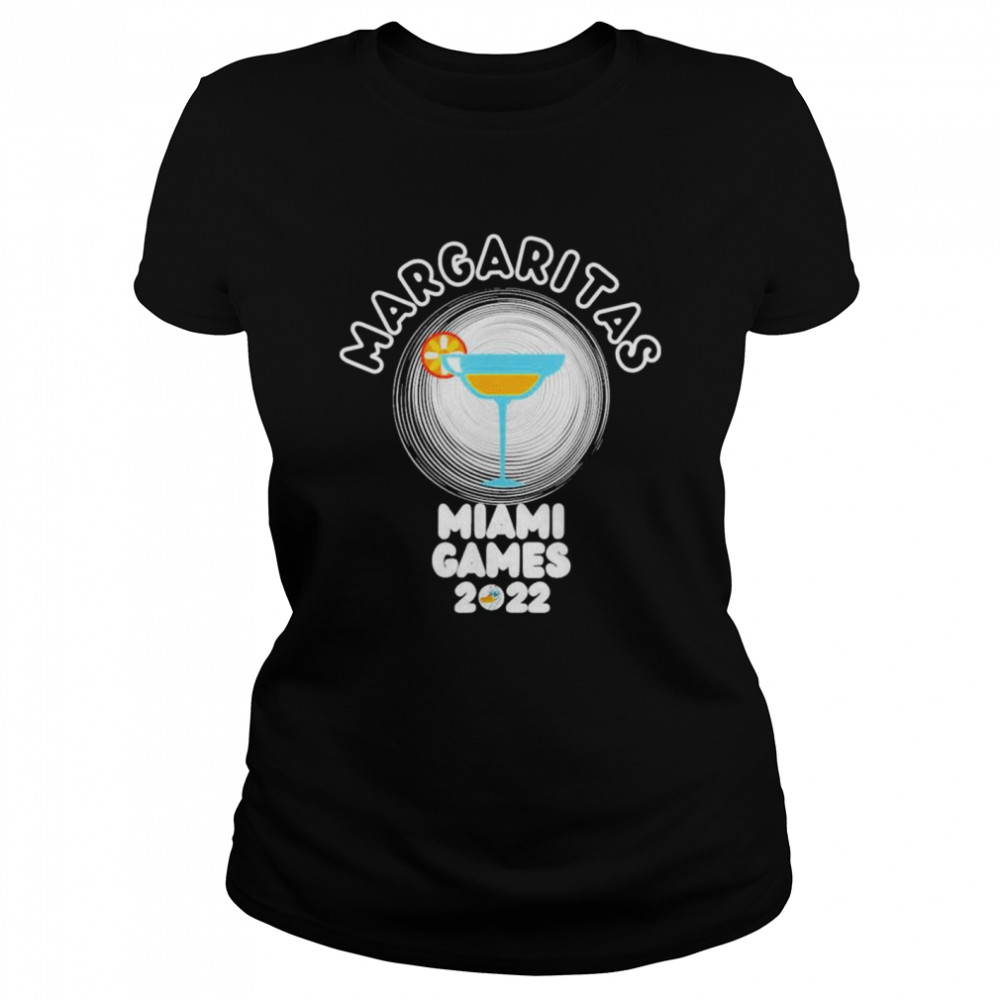 Margaritas Miami Games Año Nuevo 2022 Classic Women's T-shirt