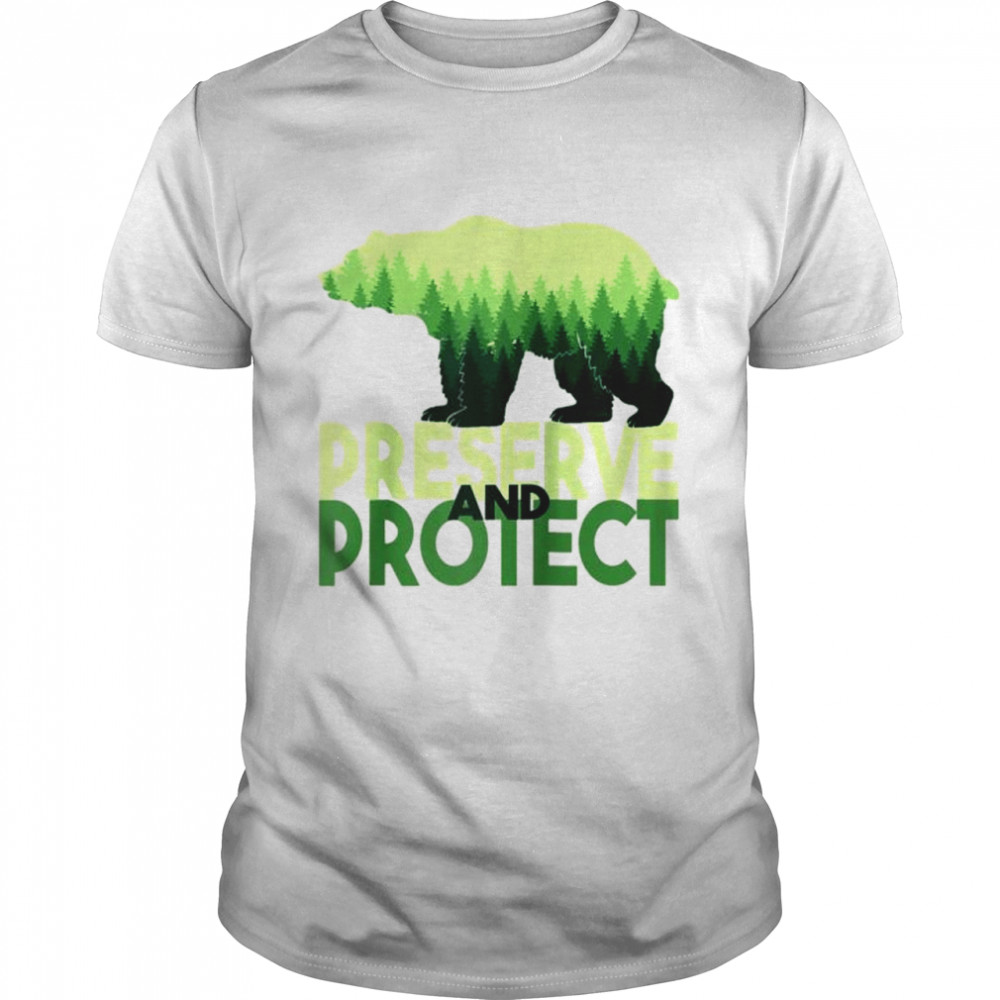 Nature awareness preserve and protect the forest Classic Men's T-shirt