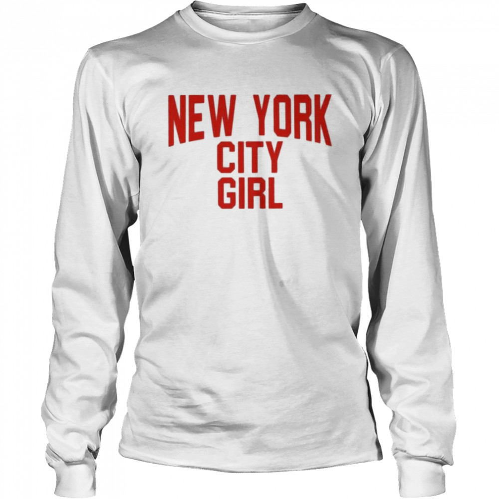 New york city girl shirt Long Sleeved T-shirt