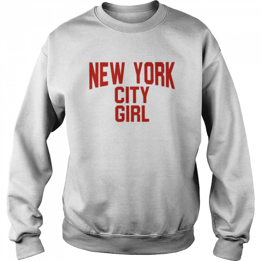 New york city girl shirt Unisex Sweatshirt