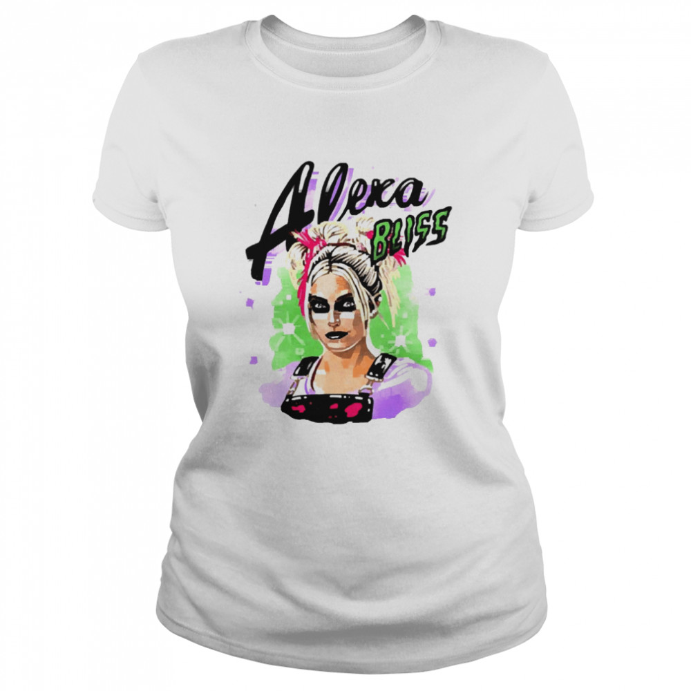 Alexa Bliss Airbrush shirt Classic Women's T-shirt