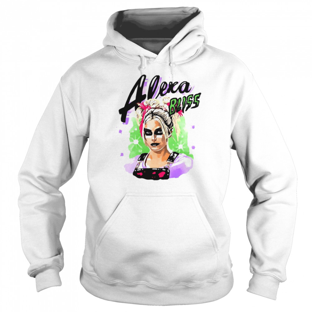 Alexa Bliss Airbrush shirt Unisex Hoodie