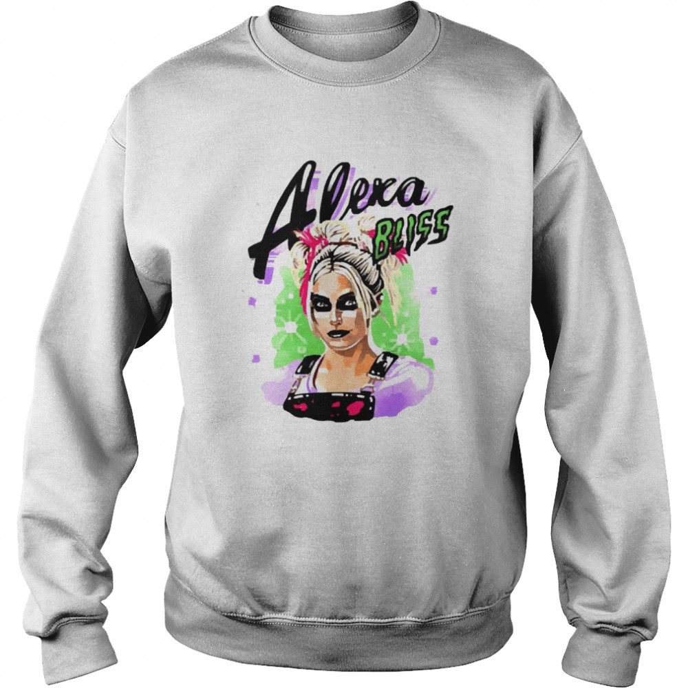 Alexa Bliss Airbrush shirt Unisex Sweatshirt