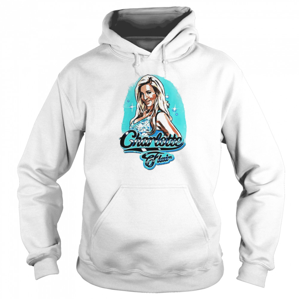 Charlotte Flair Airbrush shirt Unisex Hoodie