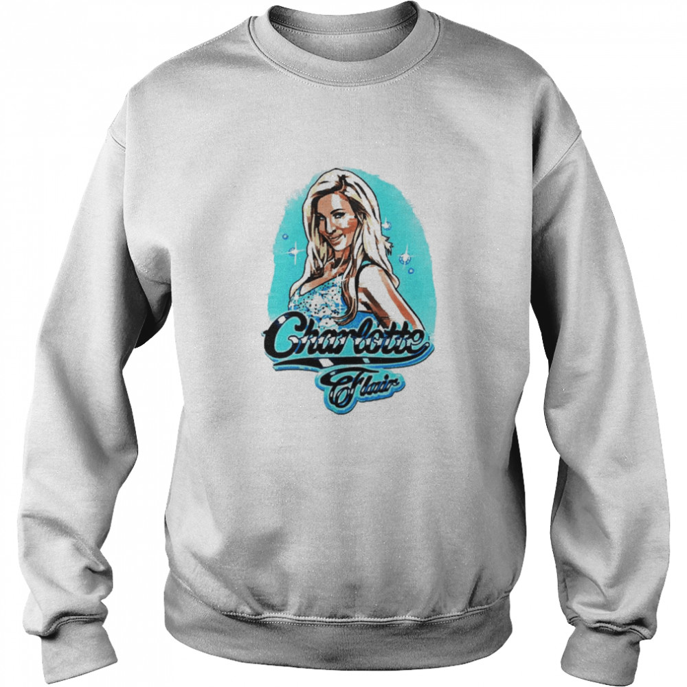 Charlotte Flair Airbrush shirt Unisex Sweatshirt