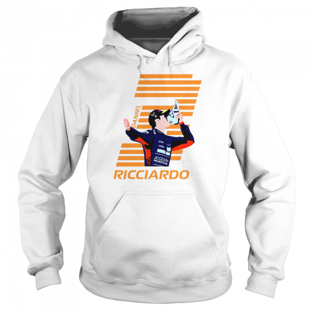 F1 2022 Daniel Ricciardo Formula One Mclaren Racing shirt Unisex Hoodie