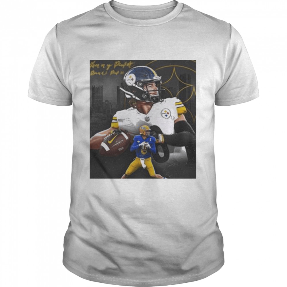 Kenny Pickett Round 1 Pick 20 Pittsburgh Steelers NFL Draft 2022 T- Classic Men's T-shirt