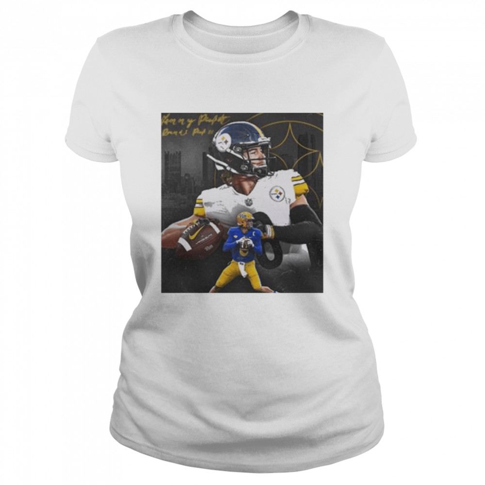 Kenny Pickett Round 1 Pick 20 Pittsburgh Steelers NFL Draft 2022 T- Classic Women's T-shirt