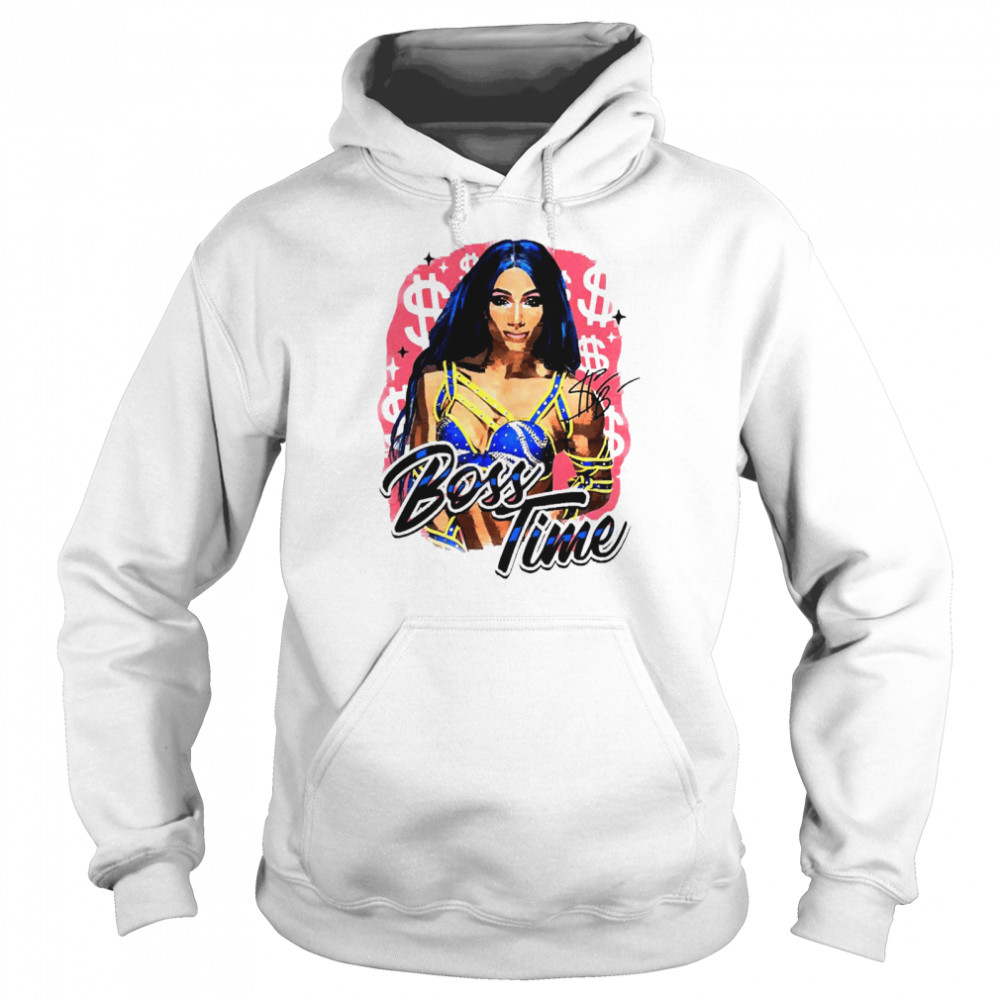 Sasha Banks Boss Time shirt Unisex Hoodie