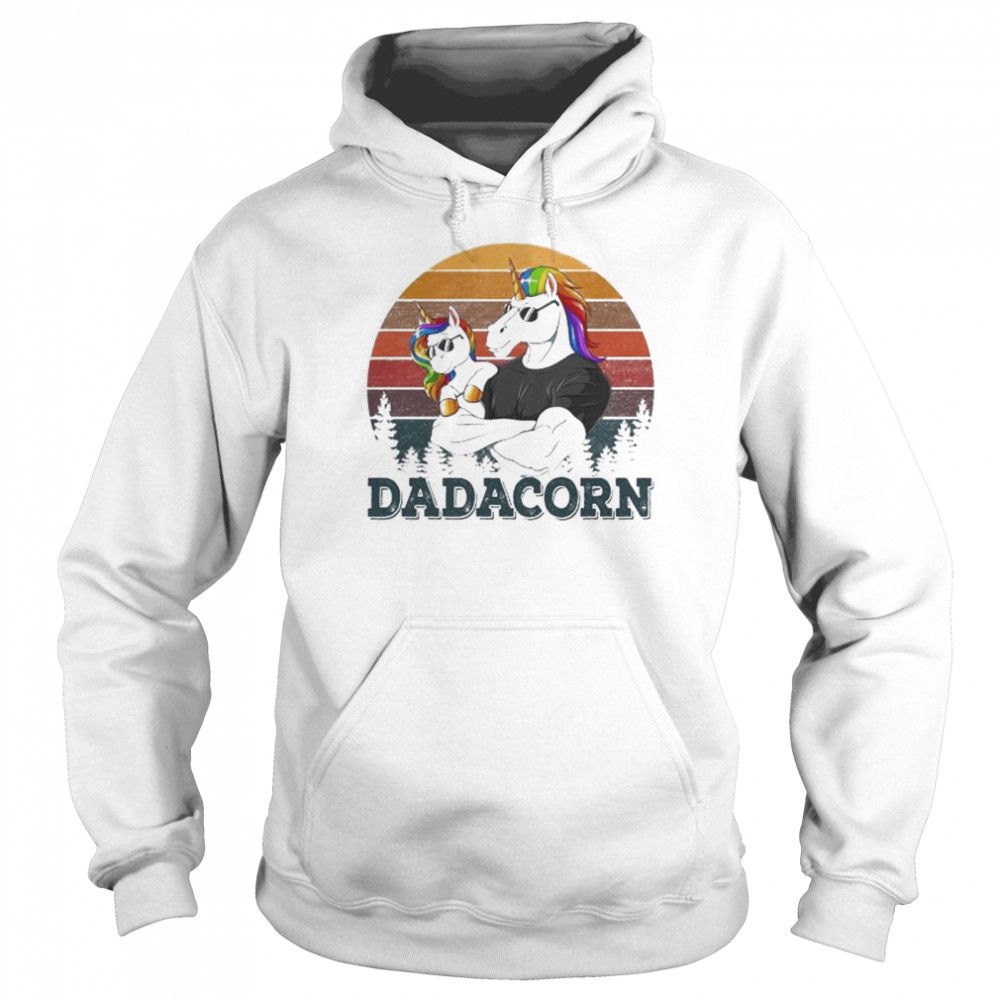 Unicon Dadacorn vintage shirt Unisex Hoodie