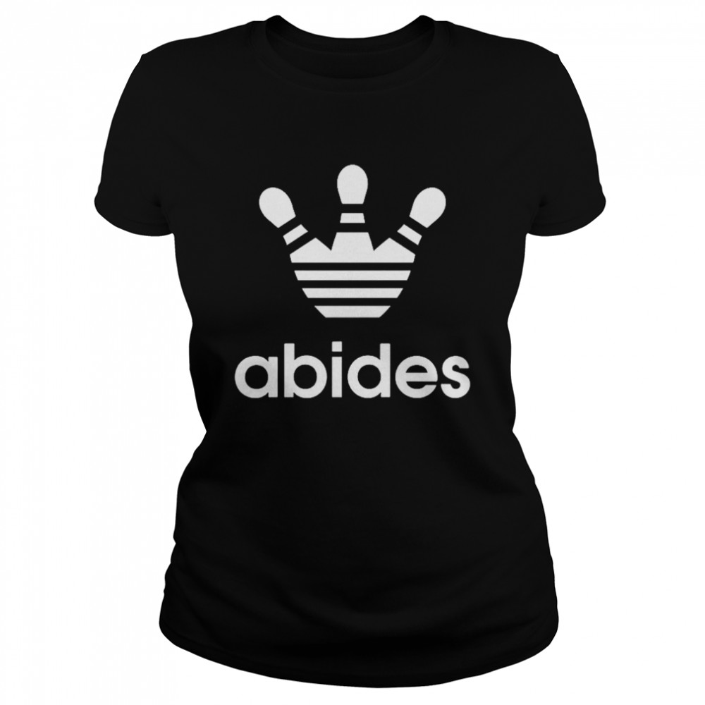 Abides Lebowski Bowling T- Classic Women's T-shirt