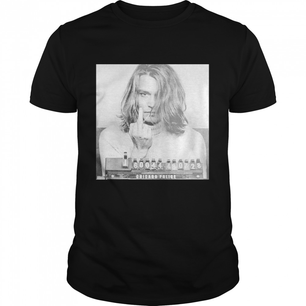 Blow Mugshot Justice For Johnny Depp Classic Men's T-shirt