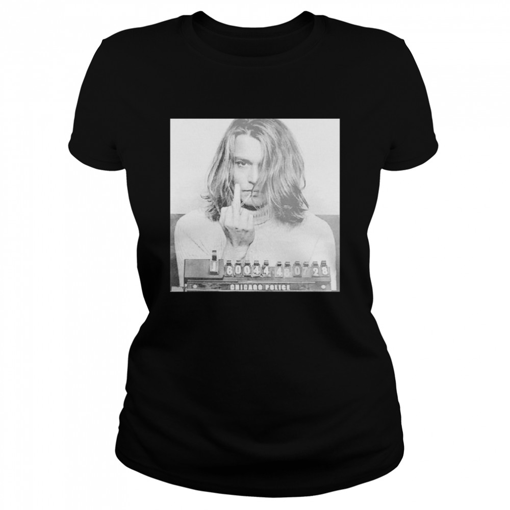 Blow Mugshot Justice For Johnny Depp Classic Women's T-shirt