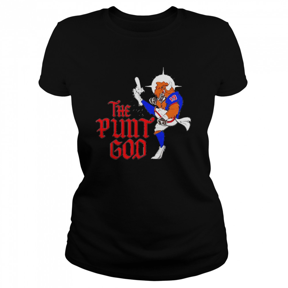 Buffalo Bills Mascot The Punt God shirt Classic Women's T-shirt