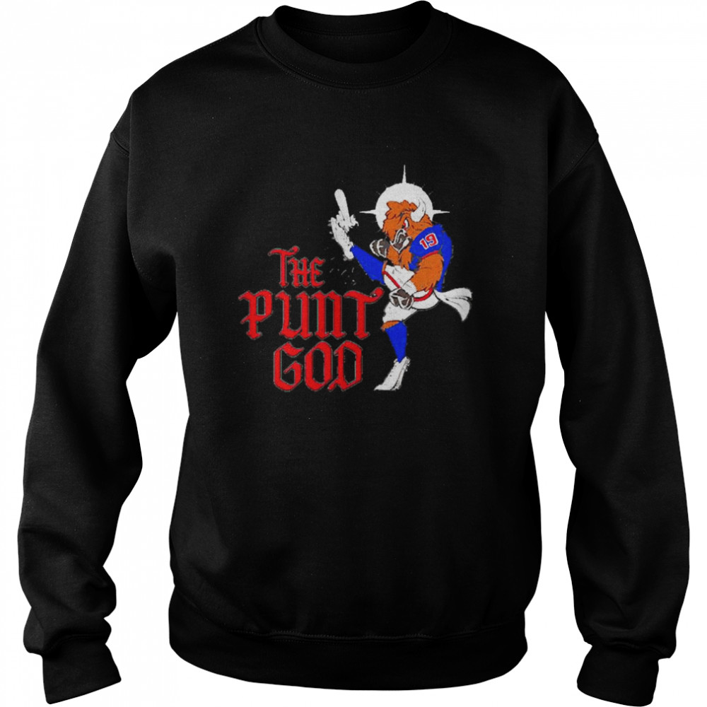 Buffalo Bills Mascot The Punt God shirt Unisex Sweatshirt