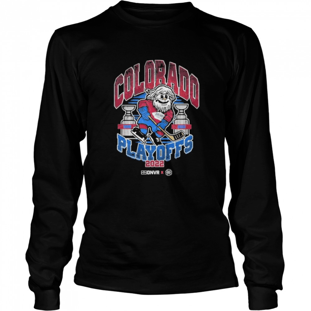 Colorado playoff breck brew collab shirt Long Sleeved T-shirt