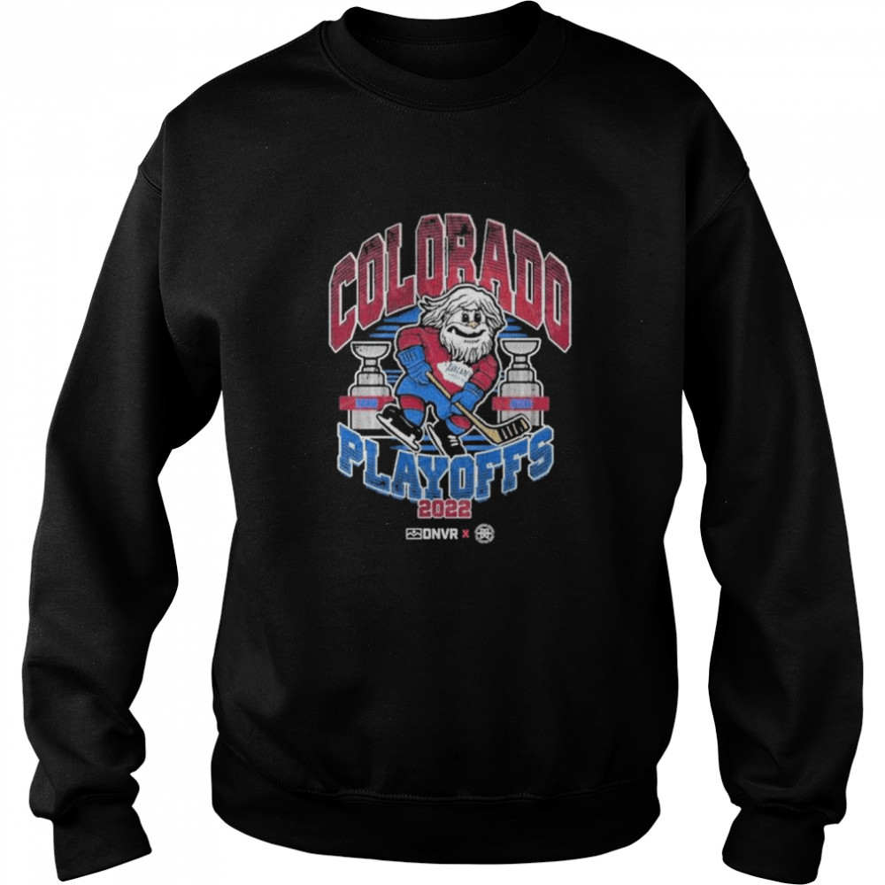 Colorado playoff breck brew collab shirt Unisex Sweatshirt