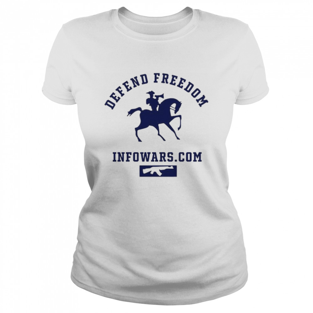 Defend Freedom Infowars Ron Filipkowski shirt Classic Women's T-shirt