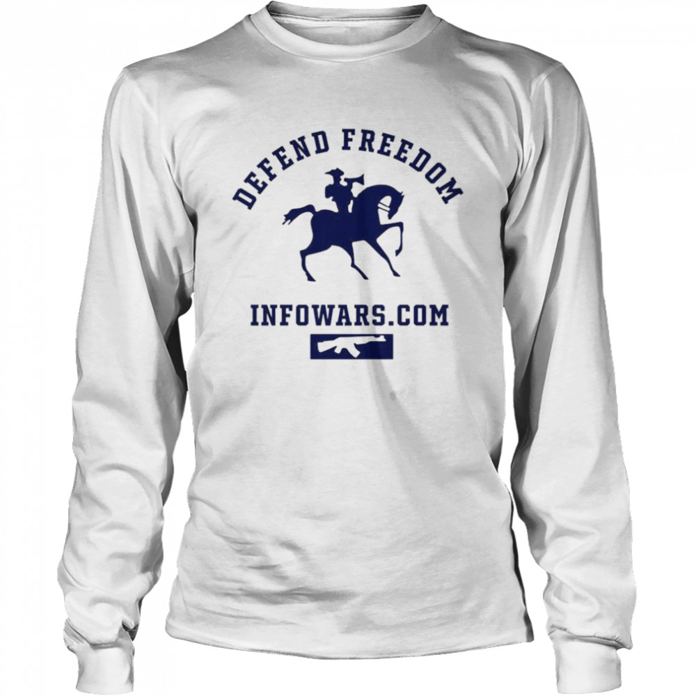 Defend Freedom Infowars Ron Filipkowski shirt Long Sleeved T-shirt