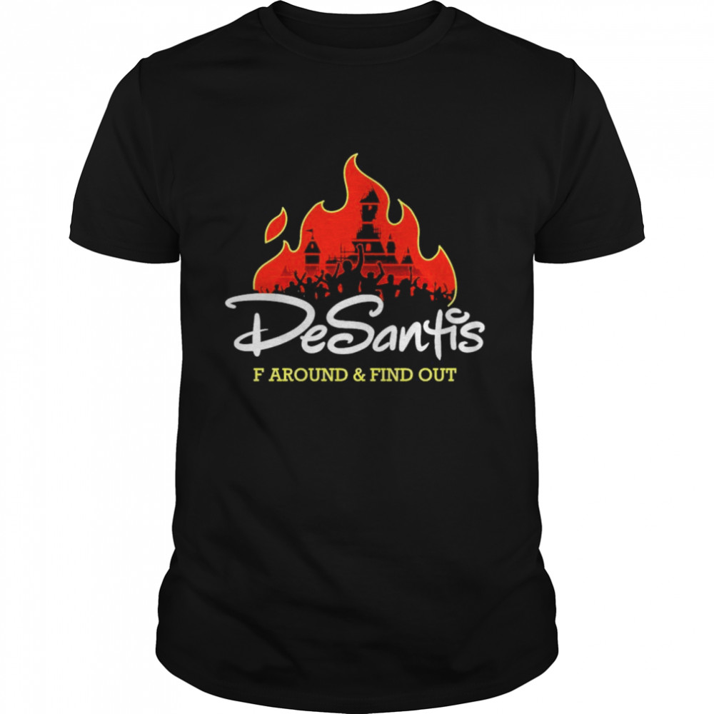 desantis F Around and Find Out shirt Classic Men's T-shirt