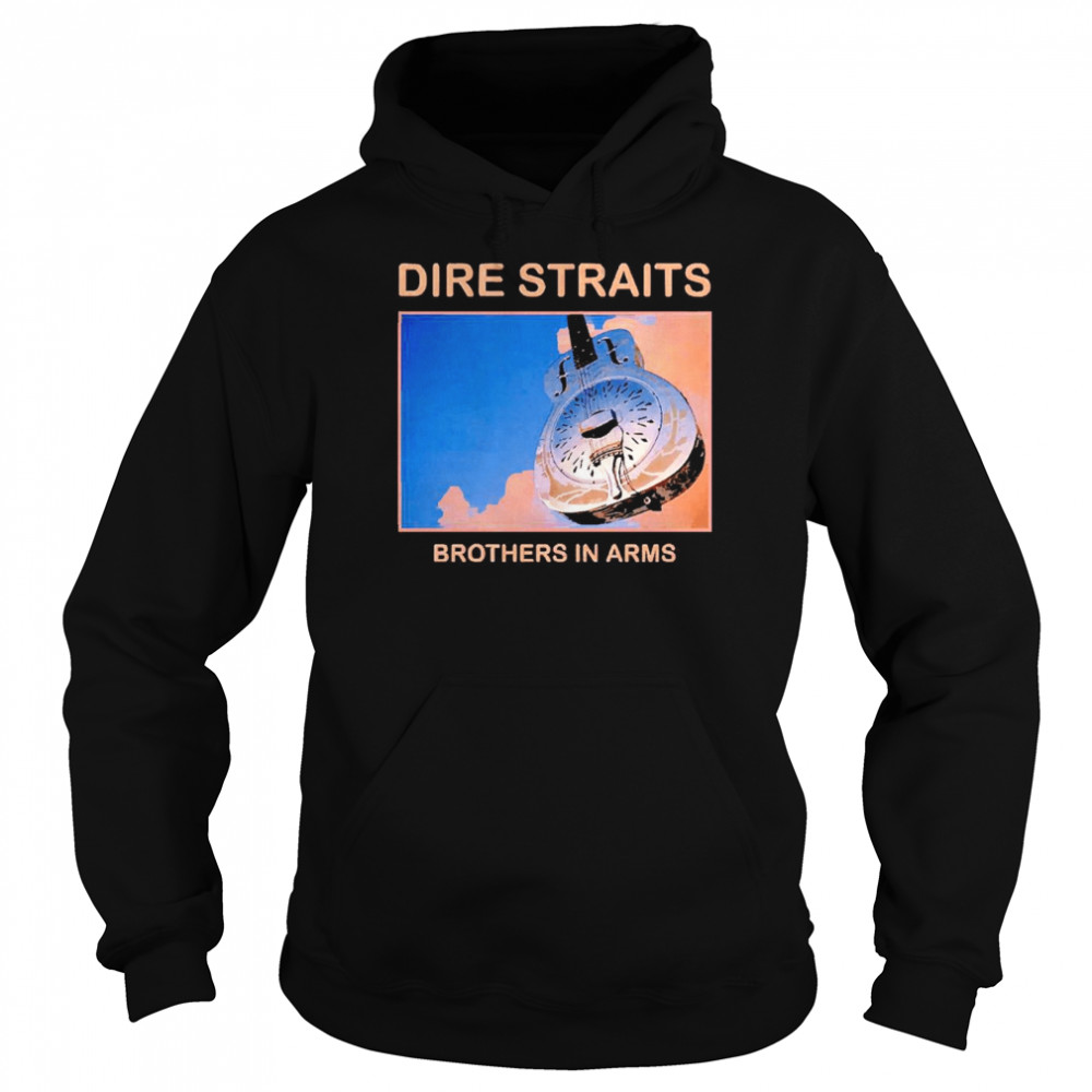 Dire Straits Brothers In Arms Guitar shirt Unisex Hoodie