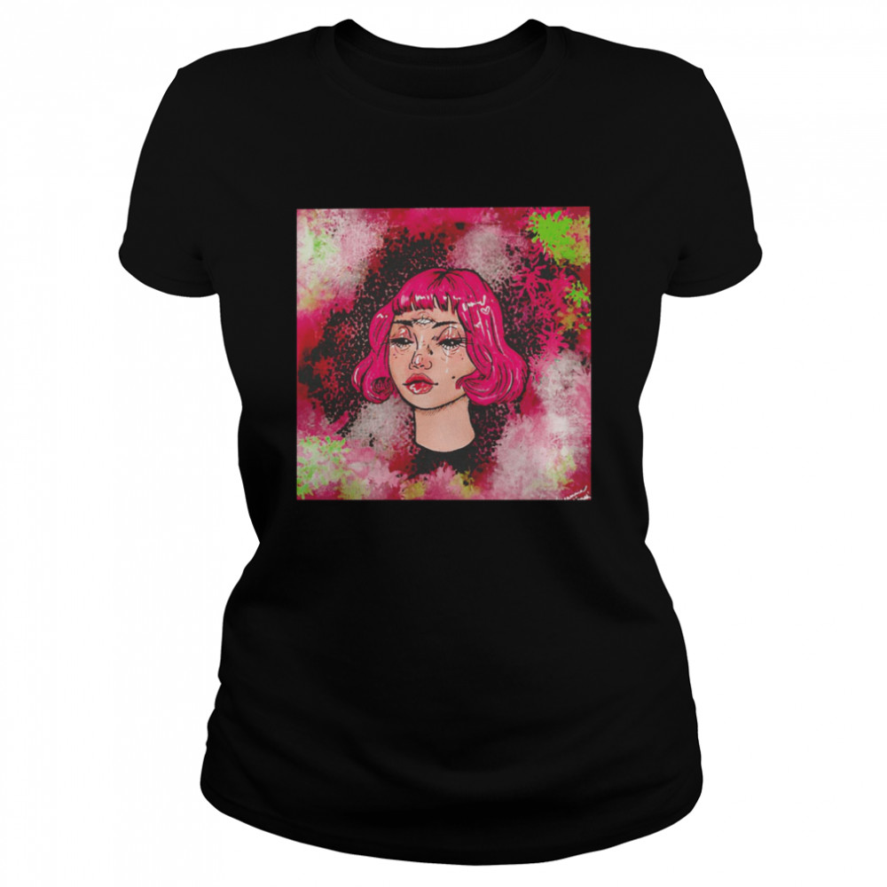 Eloise abstract portrait 2022 T-shirt Classic Women's T-shirt