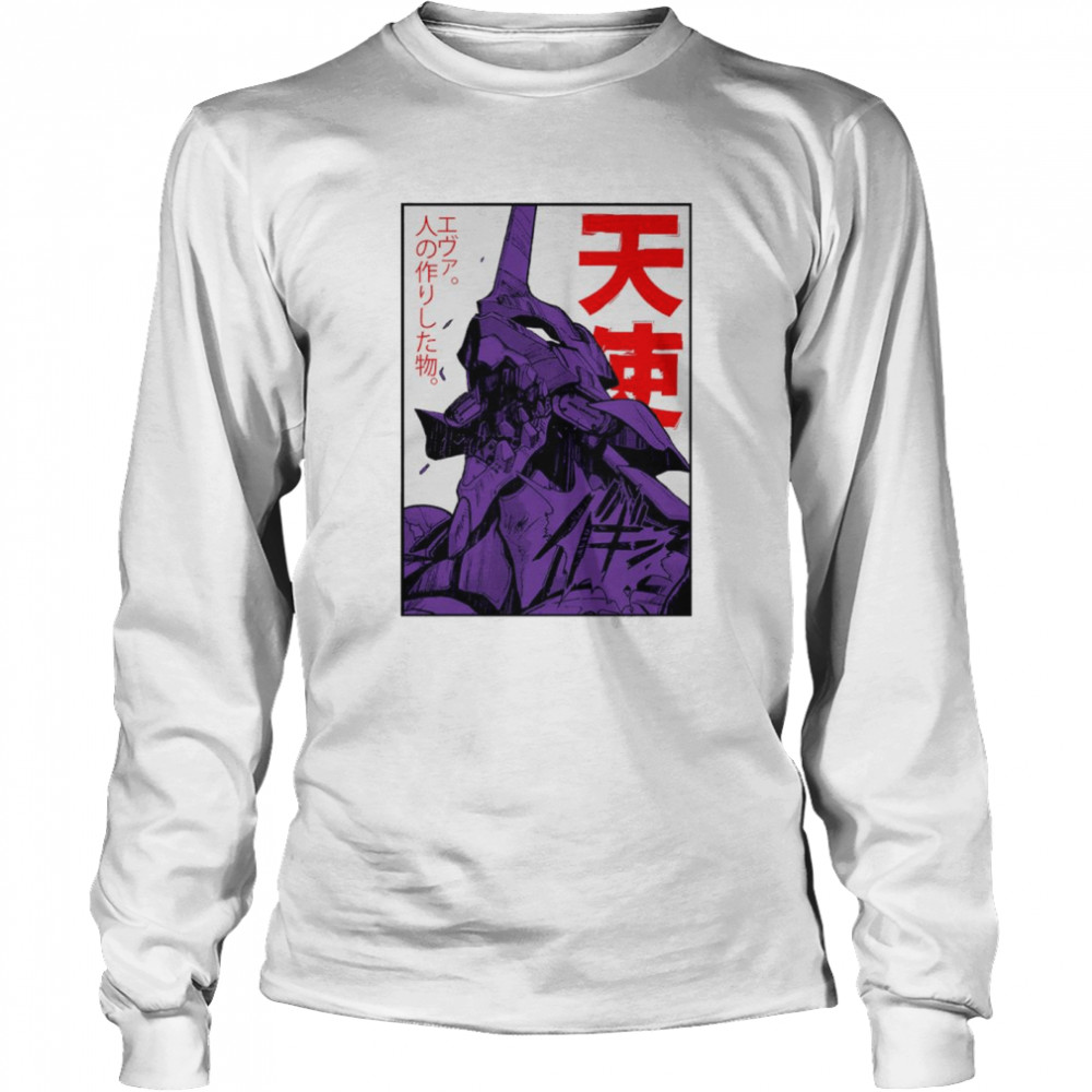 Evangelion Eva Classic T-shirt Long Sleeved T-shirt