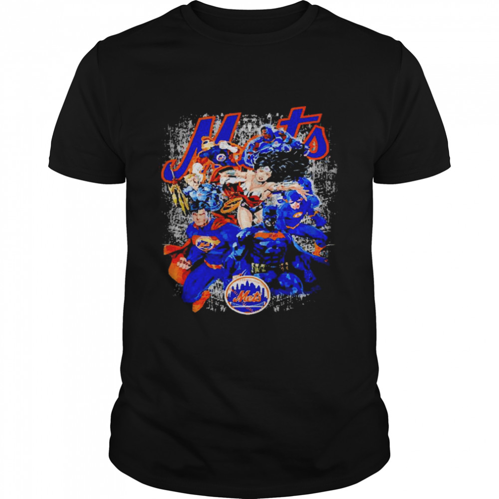 New York Mets DC Comics Heroes shirt Classic Men's T-shirt