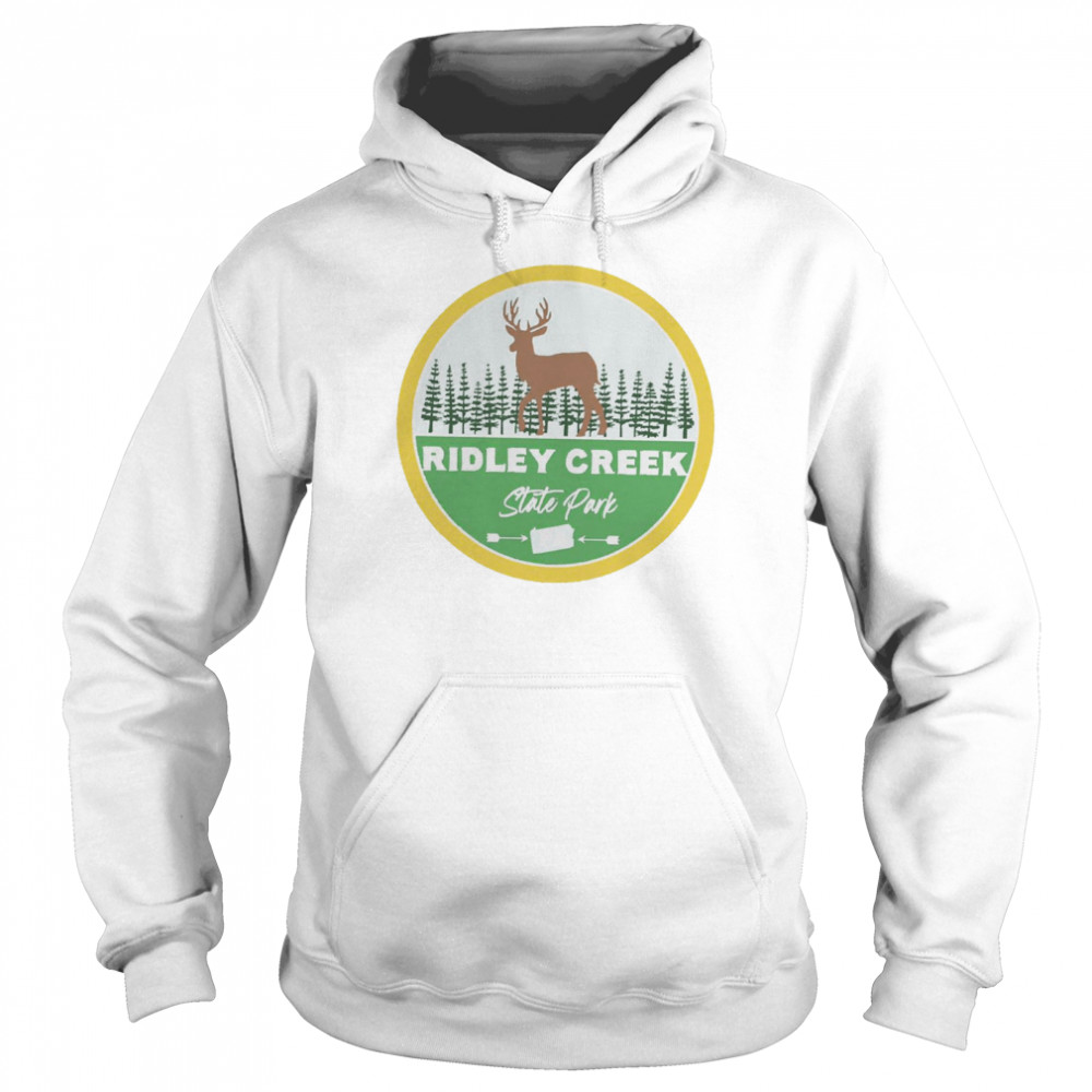 Ridley Creek State Park Pennsylvania PA Forest Deer shirt Unisex Hoodie