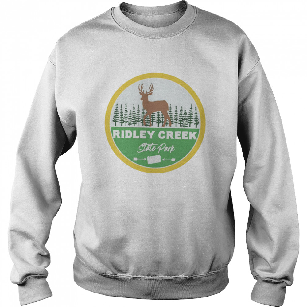 Ridley Creek State Park Pennsylvania PA Forest Deer shirt Unisex Sweatshirt