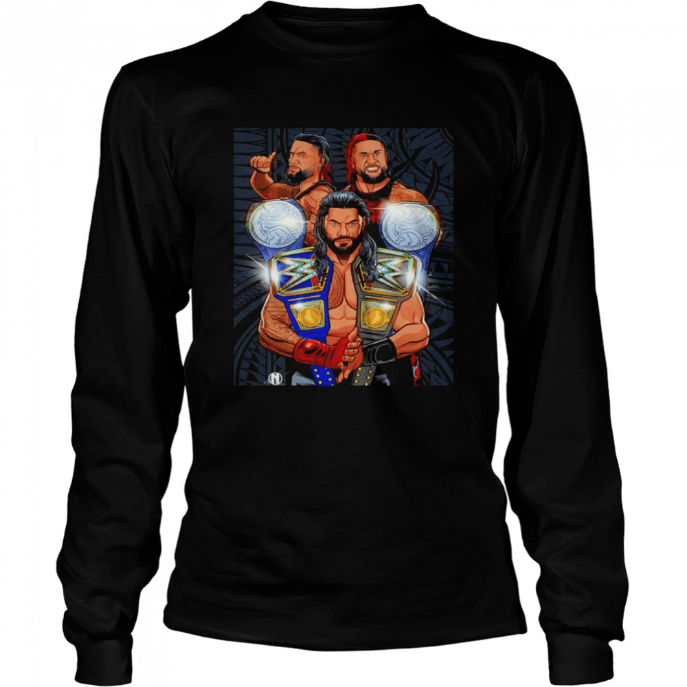 Roman Reigns The Bloodline shirt Long Sleeved T-shirt